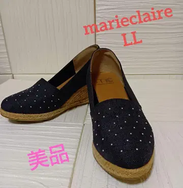 [ 무료배송 ] 마리 클레르 캔버스 웨지솔