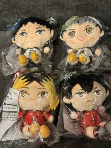 하이큐!! 누이못치 C상부터 F상까지 4점 세트