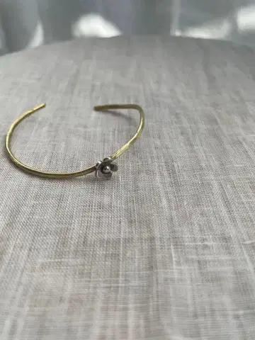 놋쇠 실버 뱅글 [ kukka ]