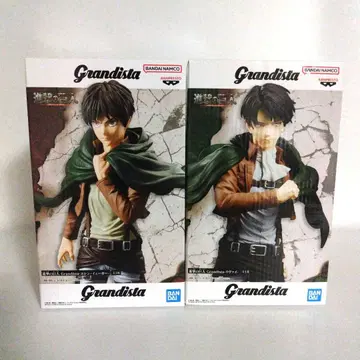 진격의 거인 Grandista 엘렌 예거 리바이 2체 세트 3