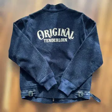 텐더로인 다크 블루 집업 자켓