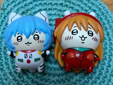 치이카와 (먼작귀) 에반게리온 아야나미 레이 아스카 랑그레이 2체 세트