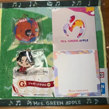 Mrs. GREEN APPLE 제일복권 4종 세트