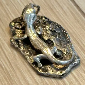 [ silver ] 도마뱀 펜던트