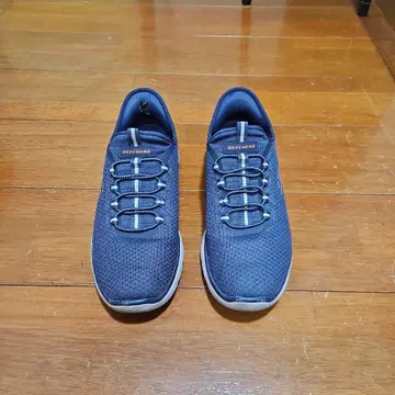 스케쳐스 슬립인즈 27.5cm 네이비색