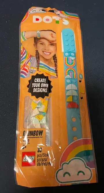 LEGO Dots 레인보우 팔찌 33 피스