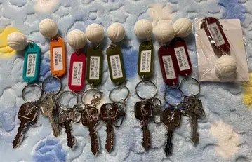 하이큐 트레이딩 고등학교 이름 포함 열쇠 참 키링