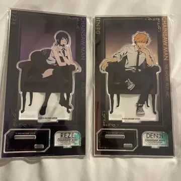 [체인소 맨 레제 편] 회장 한정판 아크릴 스탠드 덴지 레제