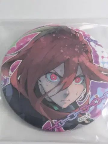 초레어 블루 록 치기리 효마 트레이딩 캔뱃지