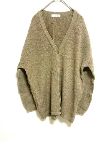 [ miuche ] 다크 그린 니트 가디건 일본제