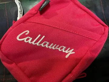 Callaway 핑크 파우치 카라비너 포함