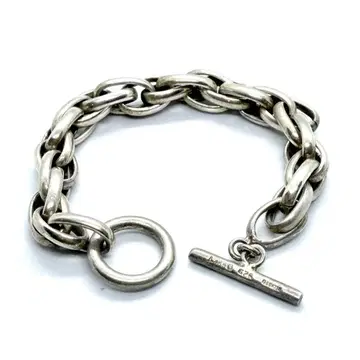 90s 빈티지 DEP'T 실버 925 체인 블레스