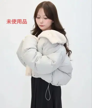 titty&Co. 보아 라이닝 다운 민트