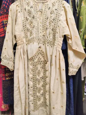 [파키스탄] 미러워크 민족 의상 원피스