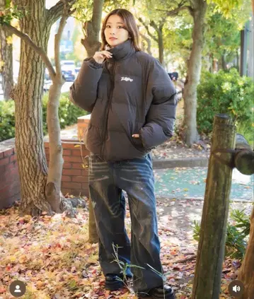 That's life 리버서블 다운 자켓 브라운 M