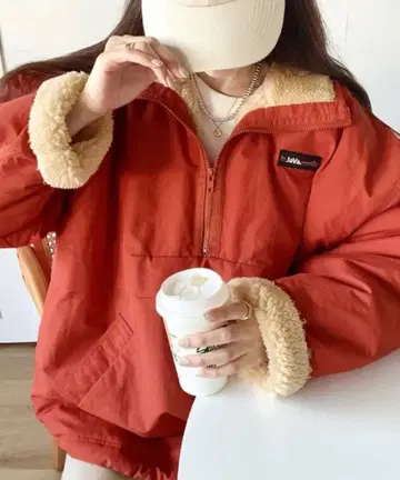 클래시컬 엘프. JAVA 리버서블 나일론 보아 블루종