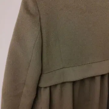 Sov. 올리브 그린 롱 코트