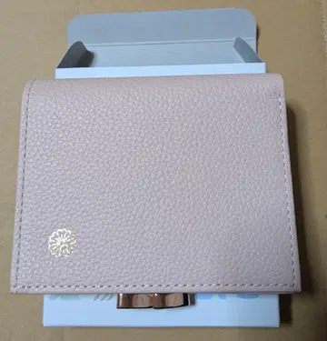 당일 발송 황궁 한정판 가마구치 지갑 핑크 베이지