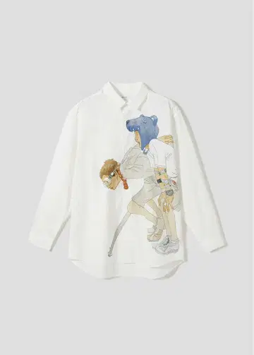 그라니프 마츠모토 타이요 철콘 근크리트 루즈핏 셔츠 graniph