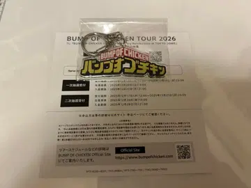 BUMP OF CHICKEN 키링 시리얼 포함