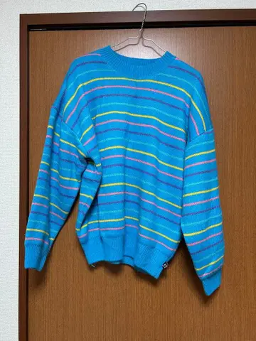 페코 클럽 스트라이프 니트 스웨터