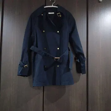 에포카 size 38 네이비 트렌치코트