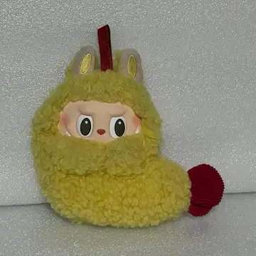 러브브 LABUBU 봉제 인형 POPMART 새우튀김 이어폰 케이스