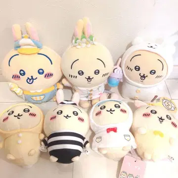 치이카와 (먼작귀) 토끼 봉제 인형 7종 세트