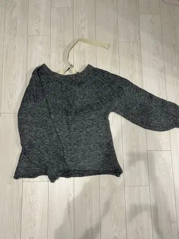 kastane 백 오픈 멜란지 니트