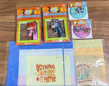 주토피아2 해피 복권 러버 마스코트 키링