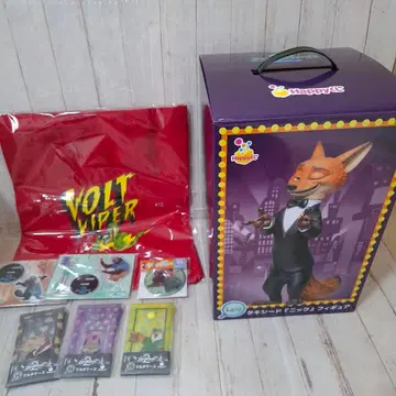 덤 포함 주토피아2 닉 턱시도 피규어 해피 복권 라스트 원