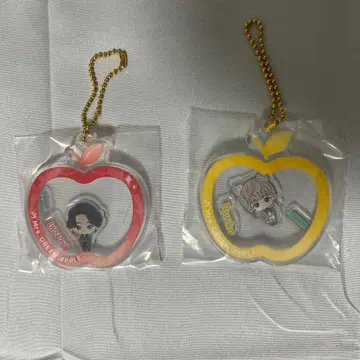 미세스 그린애플 1번 복권 바스락 아크릴 참 2종 세트