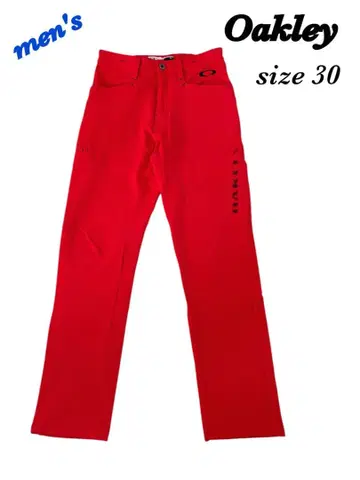 오클리 남성용 30 속기모 가을/겨울 방한 웜 팬츠