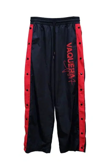 VAQUEROS 스냅 버튼 트랙 팬츠