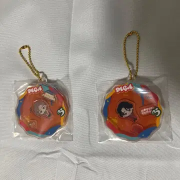 미세스 그린 애플 1번 복권 바스락 아크릴 참 2개 세트