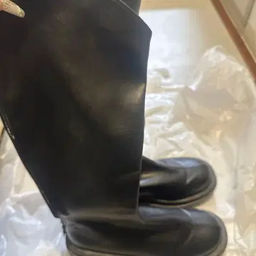 블랙 롱 부츠 250