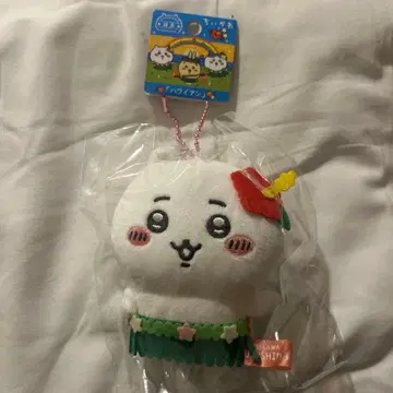 치이카와 하와이안 봉제 인형 키체인 후쿠시마 한정판