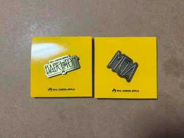 Mrs. GREEN APPLE 바벨탑 핀 배지 세트