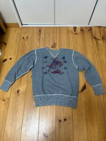 WHITEVILLE (화이츠빌) 맨투맨 사이즈: S 컬러: 멜란지 그레이