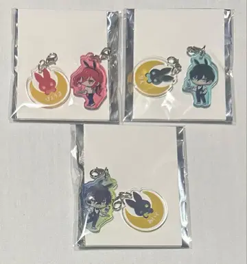 블루 록 이름 와이어 키링 치기리 린 아이쿠 3점 세트