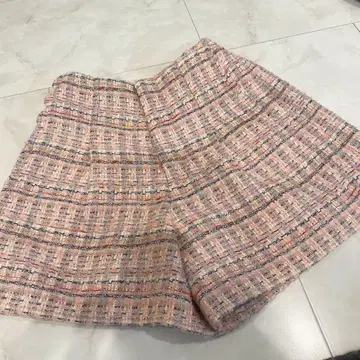 체스티 스캘럽 트위드 숏팬츠 0 사이즈