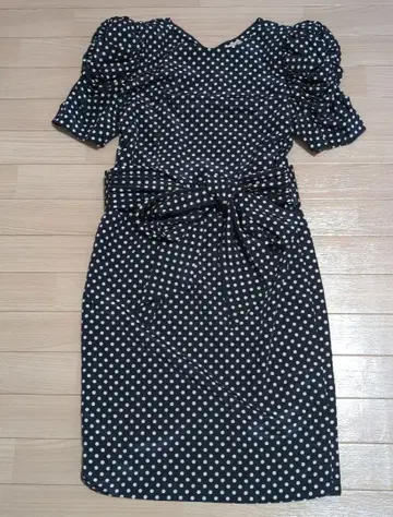 2Way 도트 원피스 9호 [90년대]