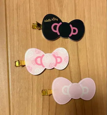 헬로키티전 시크릿 앞머리 클립