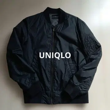 UNIQLO MA-1 스타일 자켓 블랙