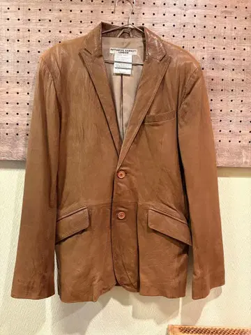 KATHARINE HAMNETT 가죽 자켓 L