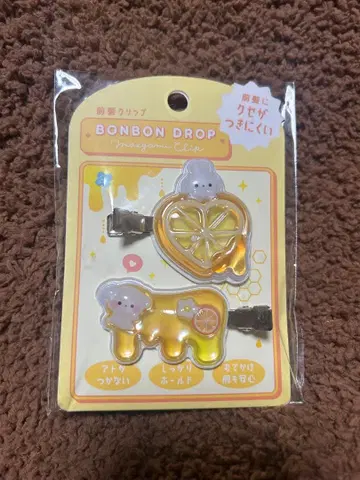 BONBON DROP 앞머리 클립 쿠리아