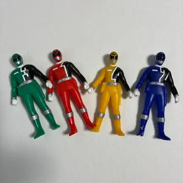 슈퍼전대 히어로 피규어 4체 세트