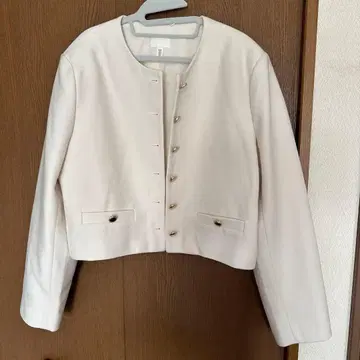 H&M 자켓 화이트 M 사이즈