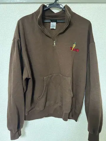 TOY MACHINE 브라운 집업 맨투맨 M