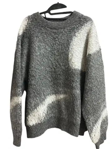 epnok 추상 무늬 니트 스웨터